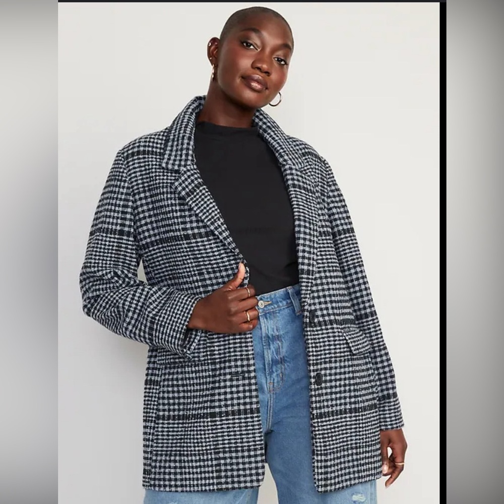 NWT Old Navy Soft Brushed Oversized Blazer
